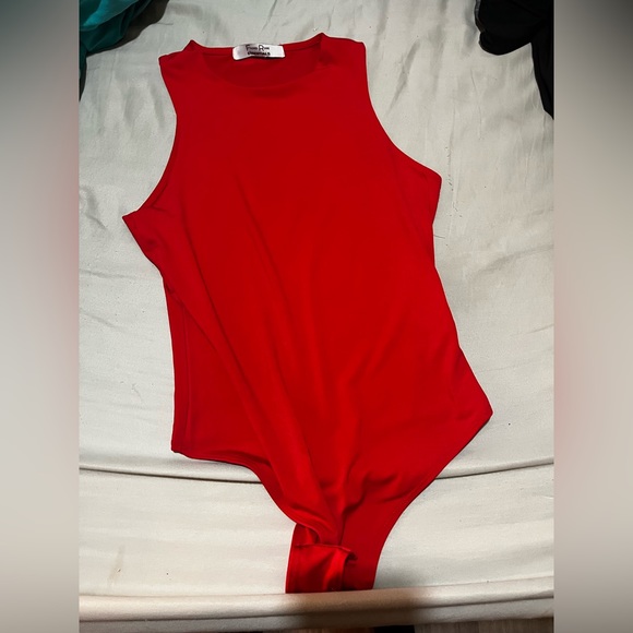 Tops - Red Bodysuit